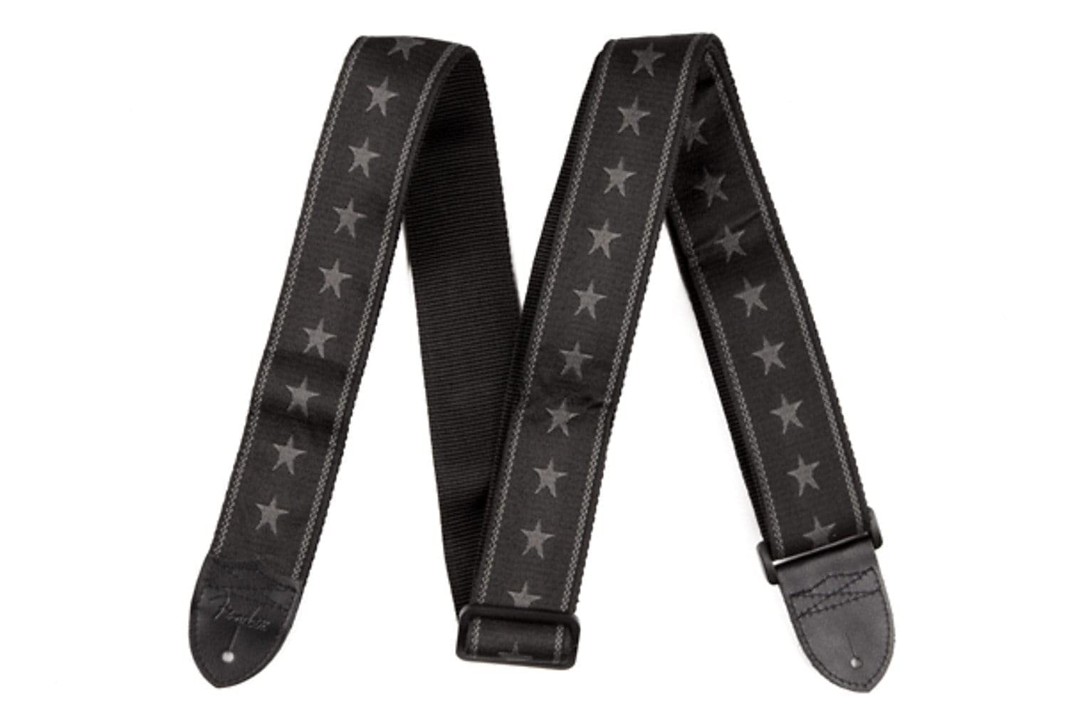 Fender HN148676 Nylon Strap with Stars and Stripes Pattern - 5.1 cm Guitar Strap for Electric & Acoustic Guitars - Perfect for Performances, Practice & Stage Shows