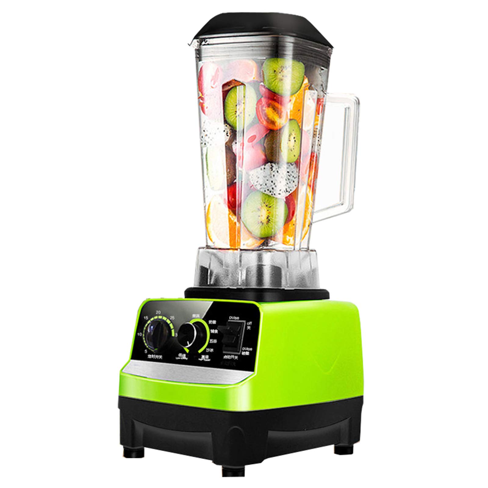 High-Speed 2L Electric Countertop Blender - Professional Food Mixer & Juicer with Adjustable Speeds for Smoothies, Shakes, Soups & Kitchen Food Processing | Perfect for Home Cooking, Meal Prep & Healthy Drinks