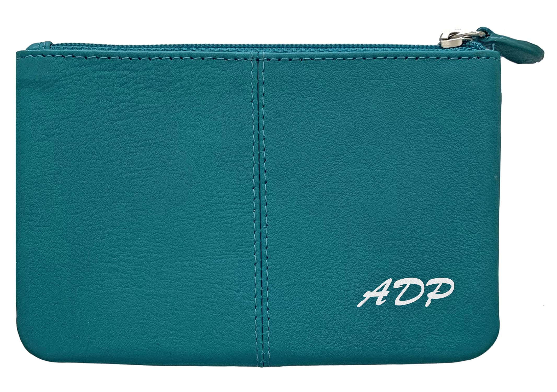 Personalized RFID Blocking Leather Coin Purse with Keychain - Secure Wallet for Men & Women - Perfect for Travel, Shopping & Everyday Use