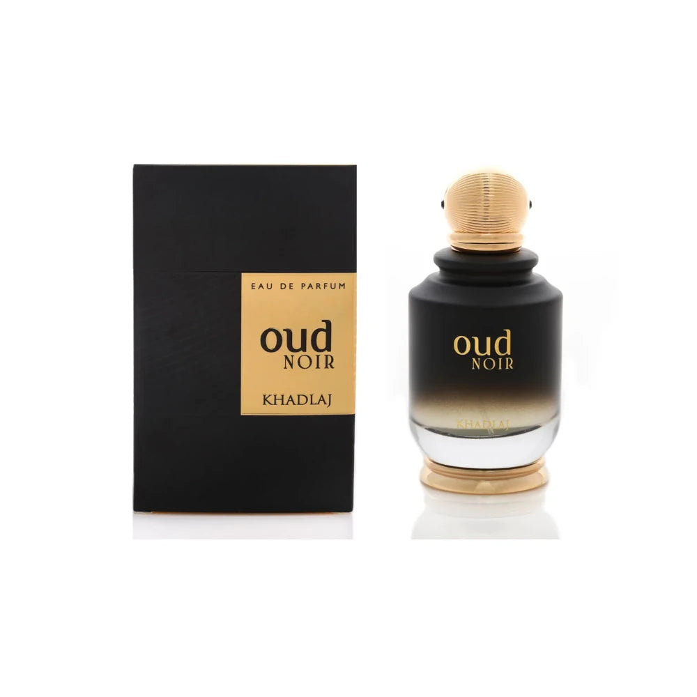 Oud Noir Eau de Parfum 100ml for Men - Luxury Arabic Perfume Oil, Long Lasting Fragrance for Date Night & Special Occasions