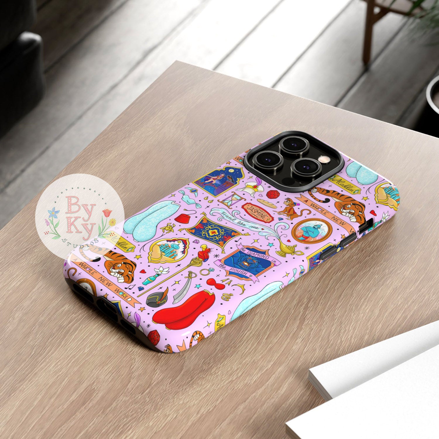 Jasmine Princess Shockproof & Durable Phone Cases for iPhone & Samsung - Stylish Protection for Everyday Use, Travel & Outdoor Activities