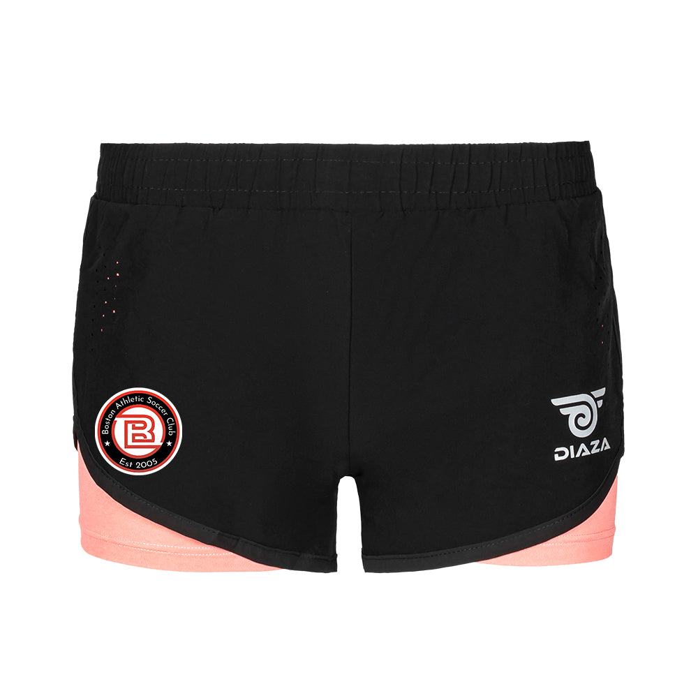 Boston Athletic Women's Soccer Shorts - Breathable Quick-Dry Rosa Shorts for Training & Matches - Perfect for Soccer Practice, Running & Gym Workouts