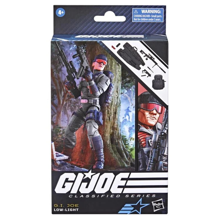 G.I. Joe Classified Series Low Light Action Figure - 6-Inch Collectible Military Toy for Display & Play | Perfect for Collectors & Fans of G.I. Joe Franchise