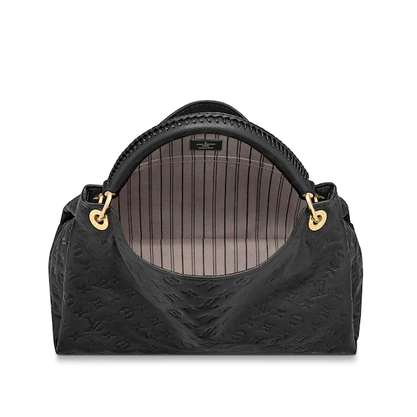 Louis Vuitton Artsy MM Monogram Empreinte Leather Handbag in Black - Luxury Tote Bag for Women, Perfect for Work, Travel & Everyday Use