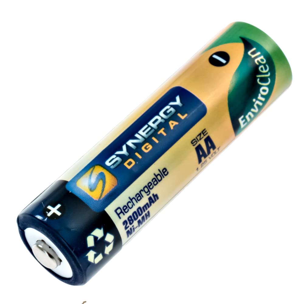 Synergy Quick Charger for Minolta DiMage 7 - AA/AAA NiMH Batteries with 4x2800mAh - Travel & Home Use