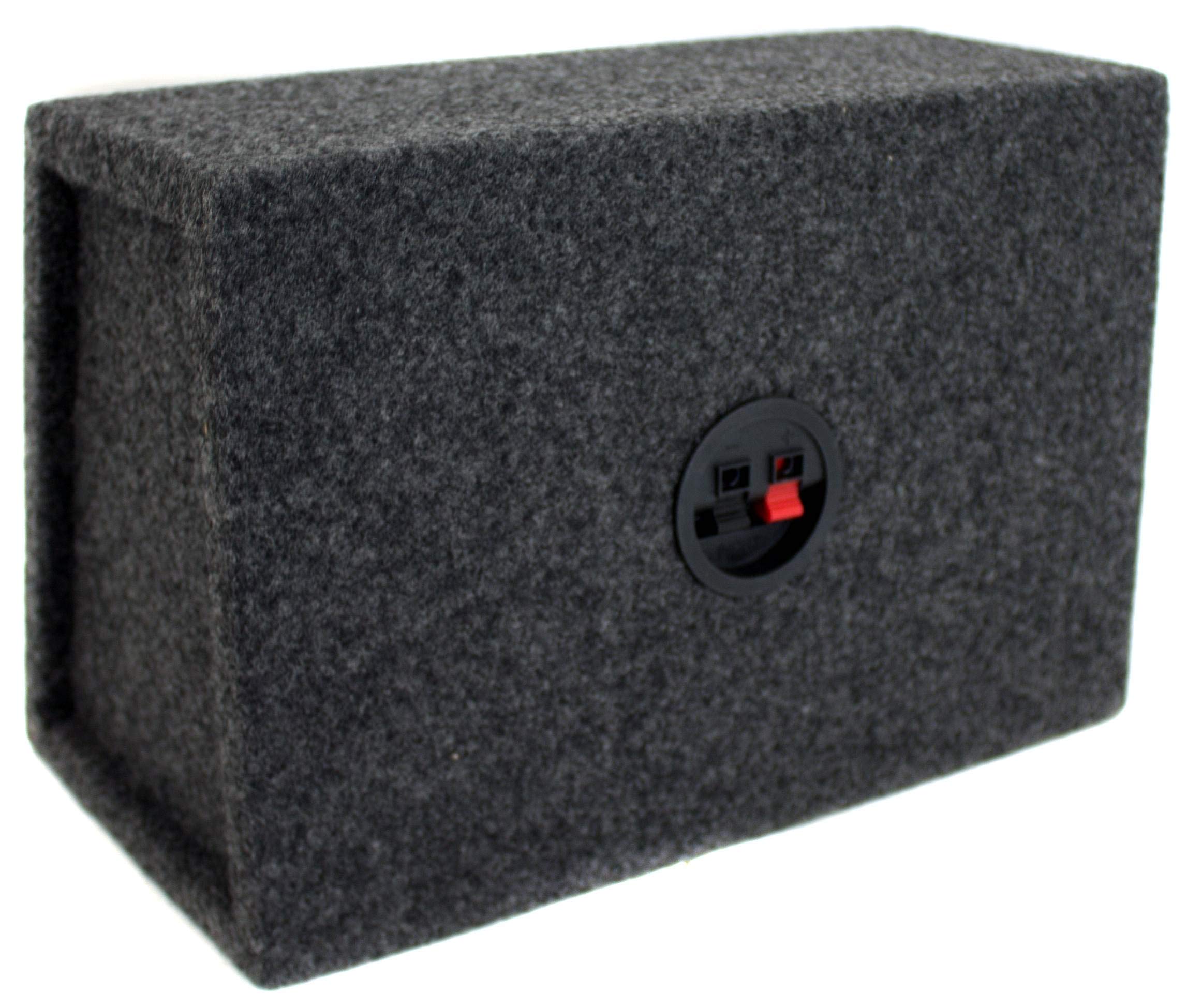 Q Power Angled Style 6x9 Inch Car Audio Speaker Box Enclosures - Set of 4 Speakers for Enhanced Bass & Sound Quality | Perfect for Car Audio Upgrades, Truck Stereo Systems & Custom Installations