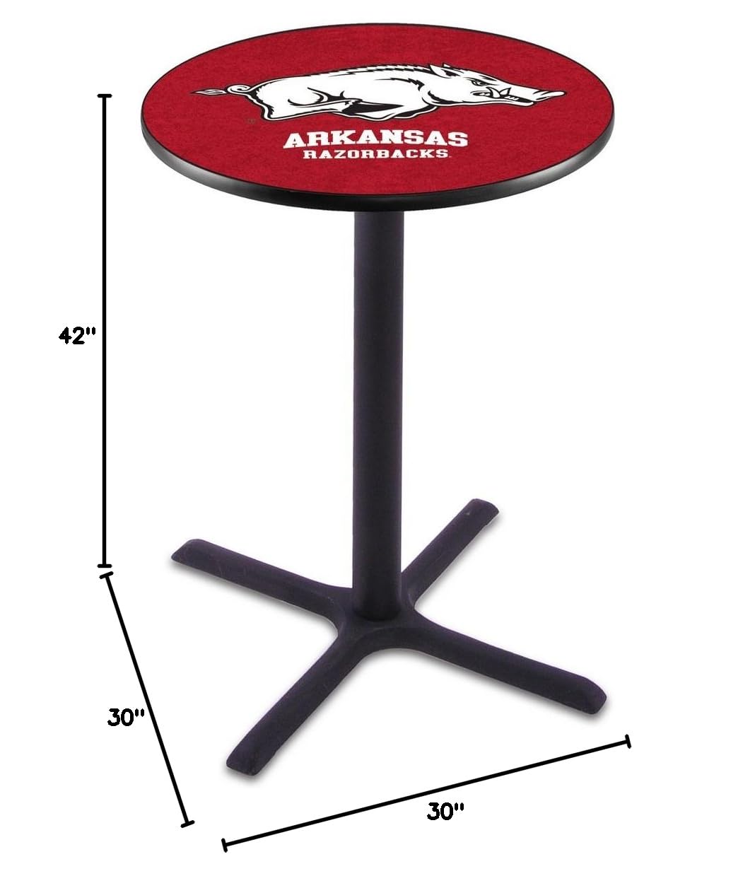 Vintage Style Holland Bar Stool with Footrest - Adjustable Height Pub Table Stool for Kitchen Island, Home Bar & Restaurant Use