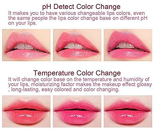 Best Magic Color Changing Moisturizing Waterproof Lipstick Combo - Long Lasting Hydrating Lip Stain for Day & Night Wear - Perfect for Parties, Dates & Everyday Use
