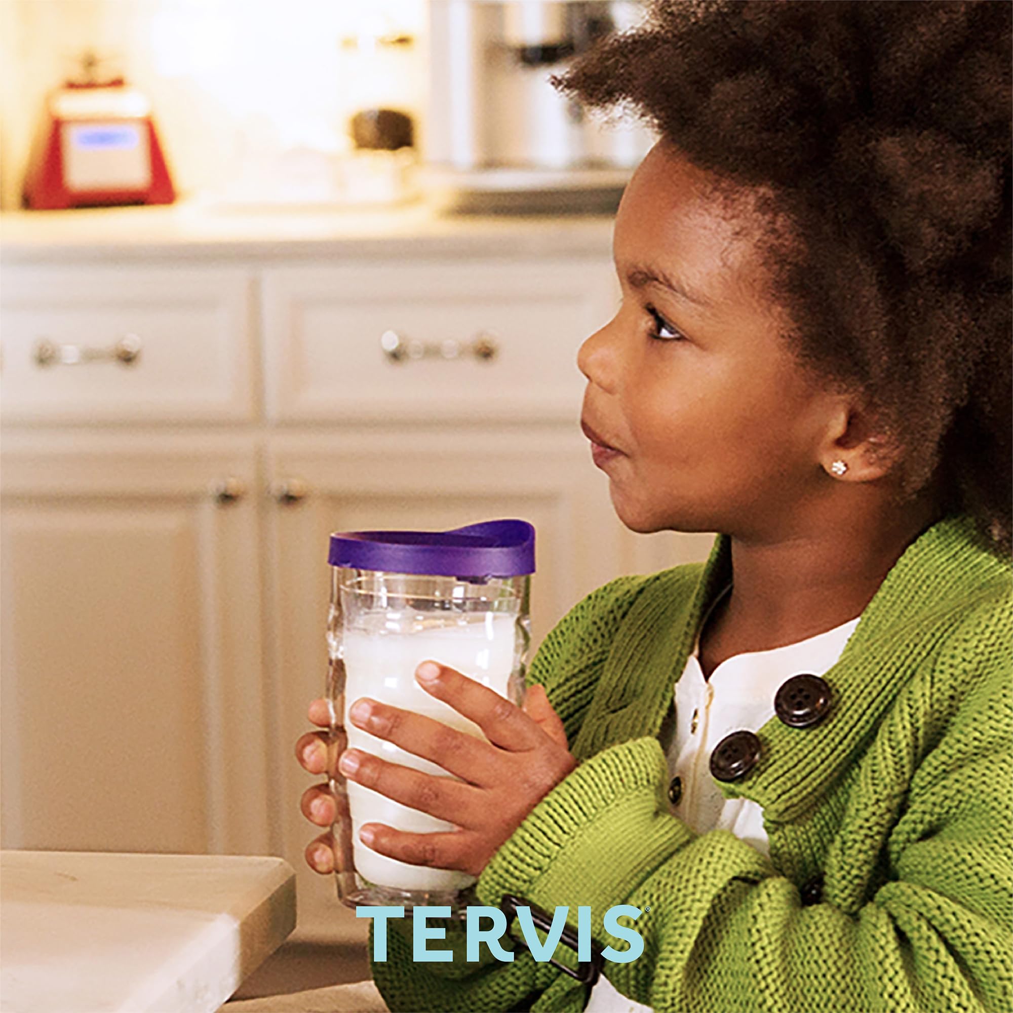 Tervis NBA Miami Heat Primary Logo 10oz Insulated Tumbler with Emblem & Black Lid - Clear Wavy Design for Hot/Cold Drinks at Games, Office or Home