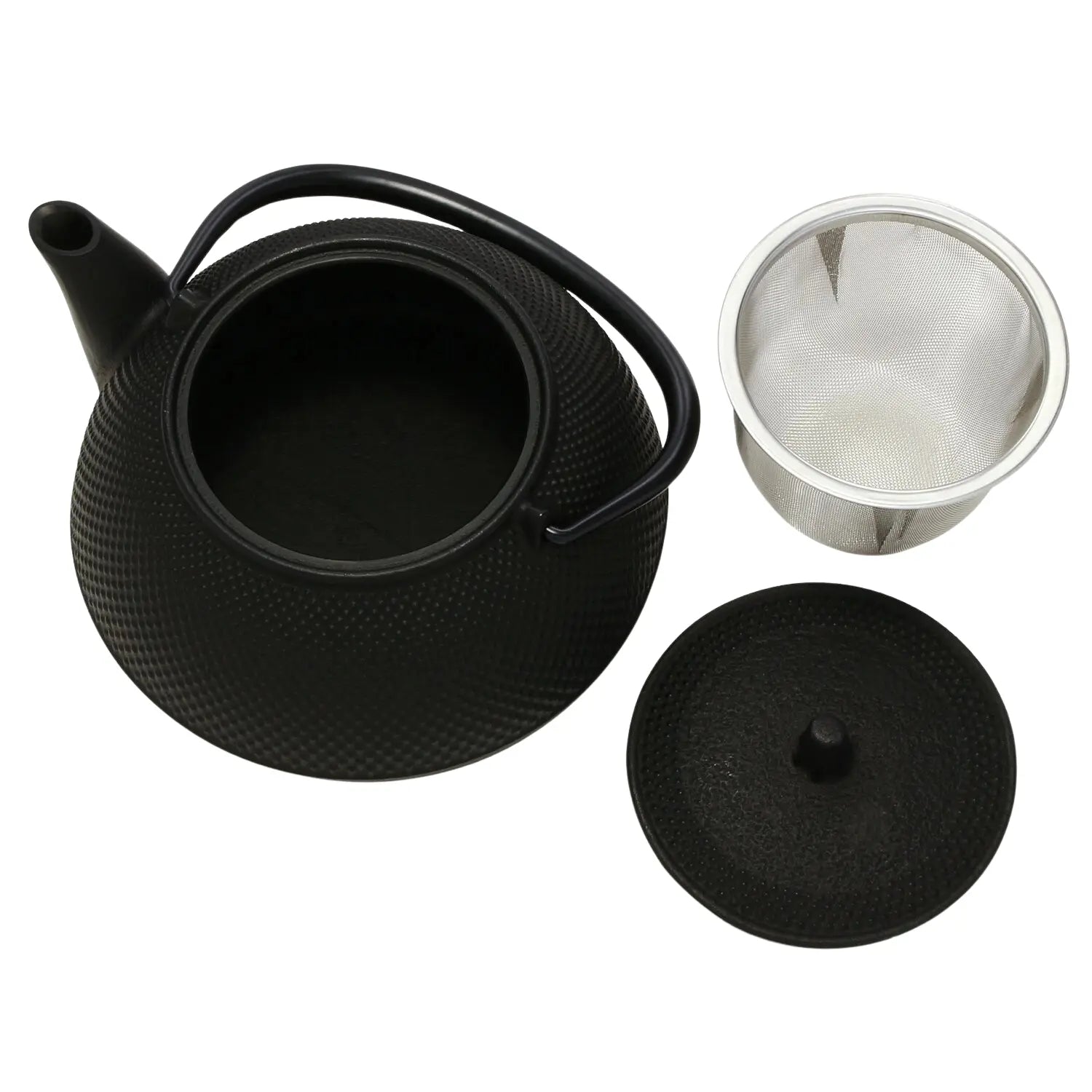 Premium Iwachu Nambu Cast Iron Teapot with Tea Strainer - Authentic Japanese Tetsubin Kettle for Loose Leaf Tea Brewing - Perfect for Home, Office & Traditional Tea Ceremonies