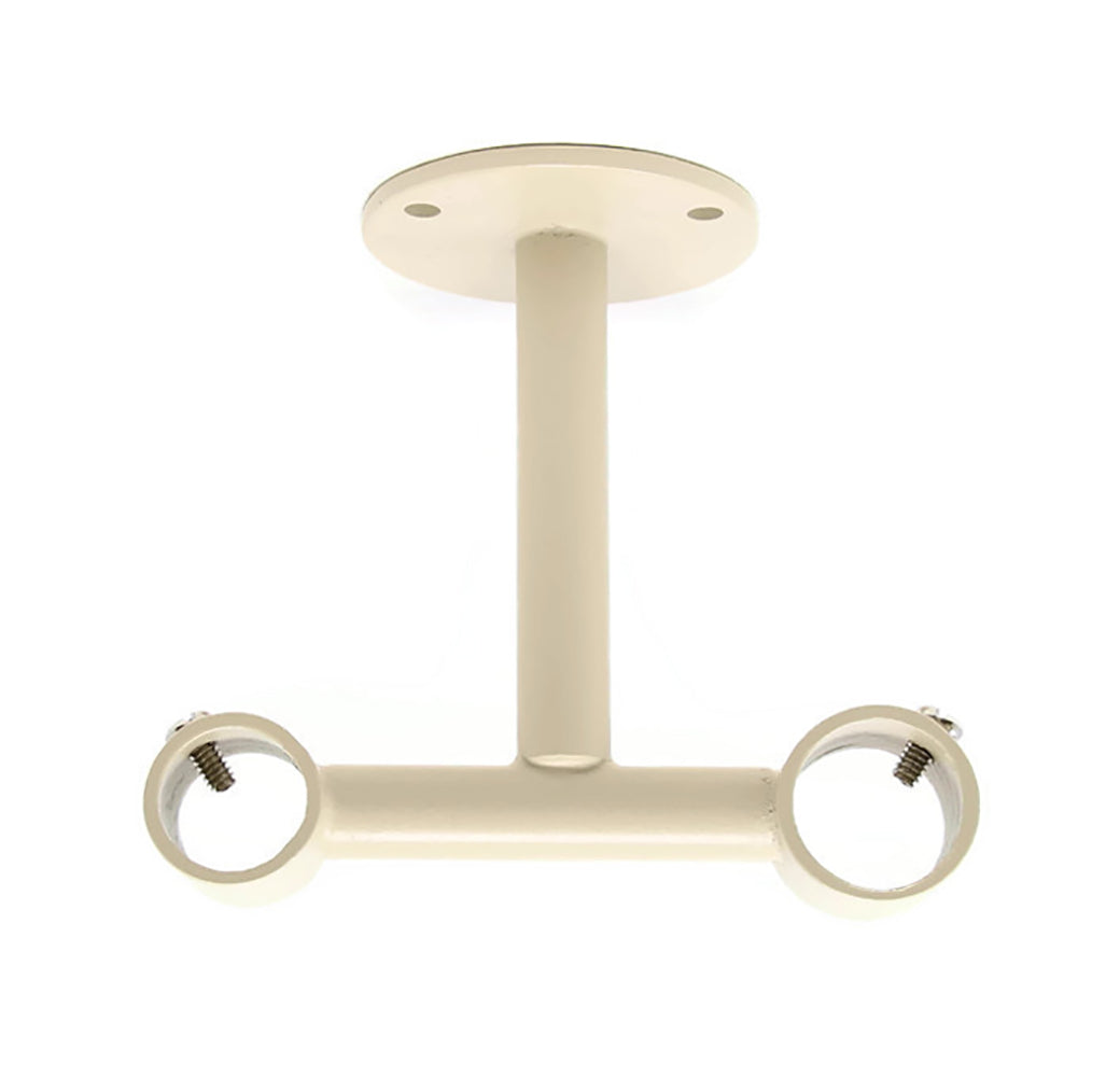 Urbanest Double Ceiling Bracket for Curtain Rod - Heavy Duty 3/4