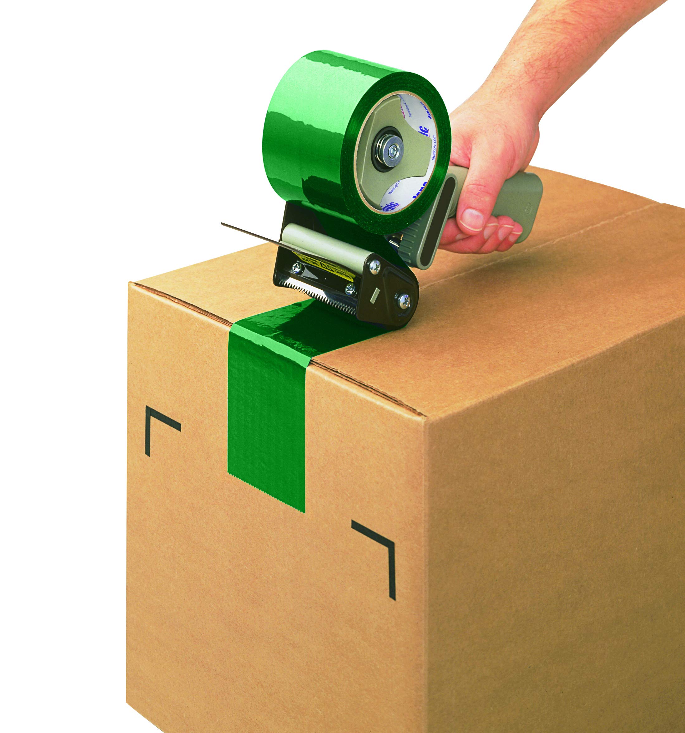 Aviditi 2 Inch x 110 Yard Heavy Duty Green Packing Tape - 2.2 Mil Thick Colored Shipping Tape (36 Pack) | Ideal for Moving Boxes, Package Sealing, Office Supplies & Home Organization