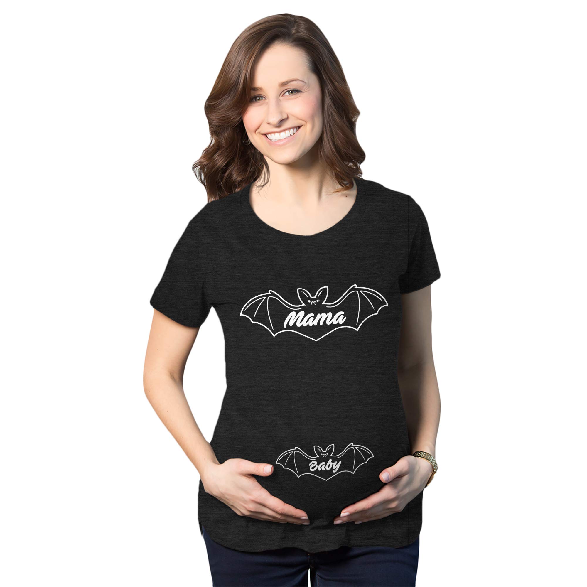Funny Maternity Halloween T-Shirts for Pregnant Women - Cute Pregnancy Tees with Pumpkin, Ghost & Bat Designs - Perfect for Halloween Parties & Photo Shoots