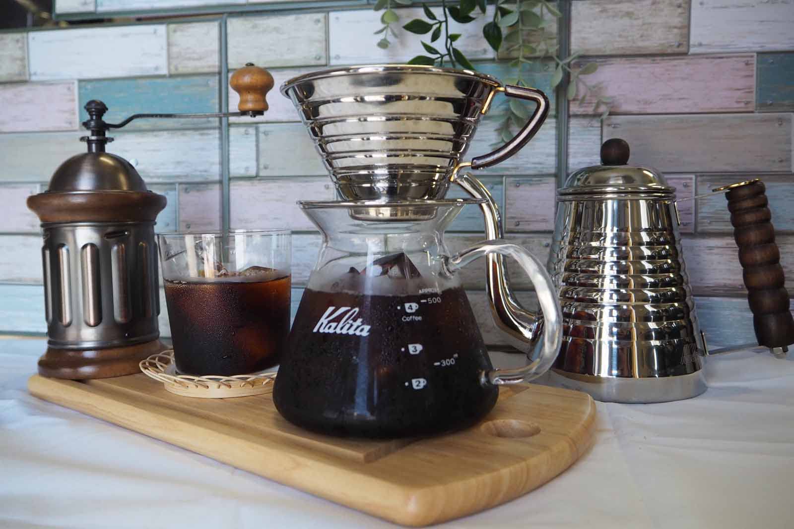 Premium Kalita KH-5 Manual Coffee Grinder - Portable Hand Mill for Espresso, French Press & Pour Over - Perfect for Home, Office & Travel Brewing