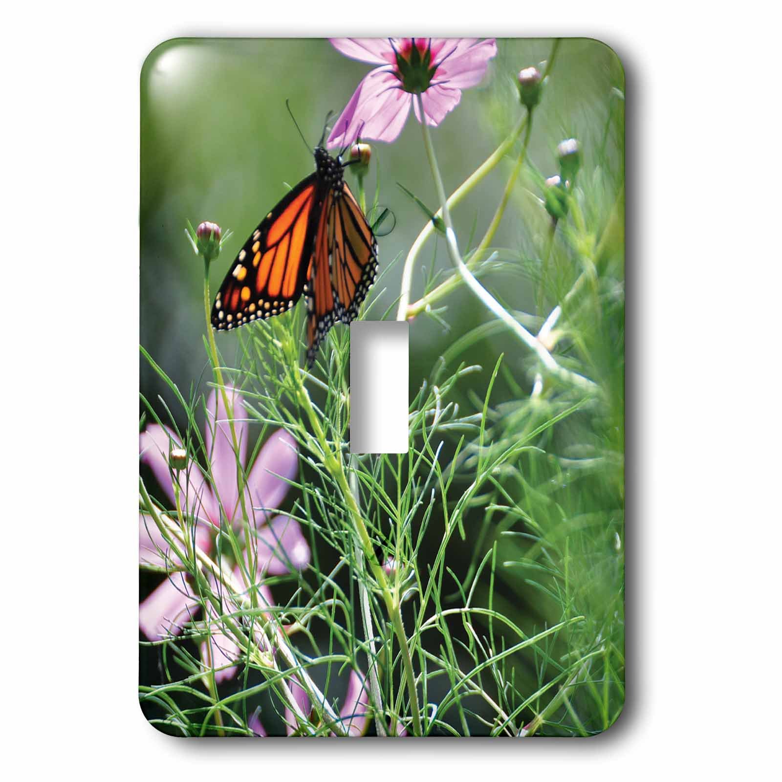 3D Rose Light Switch Cover - Decorative for Home & Office