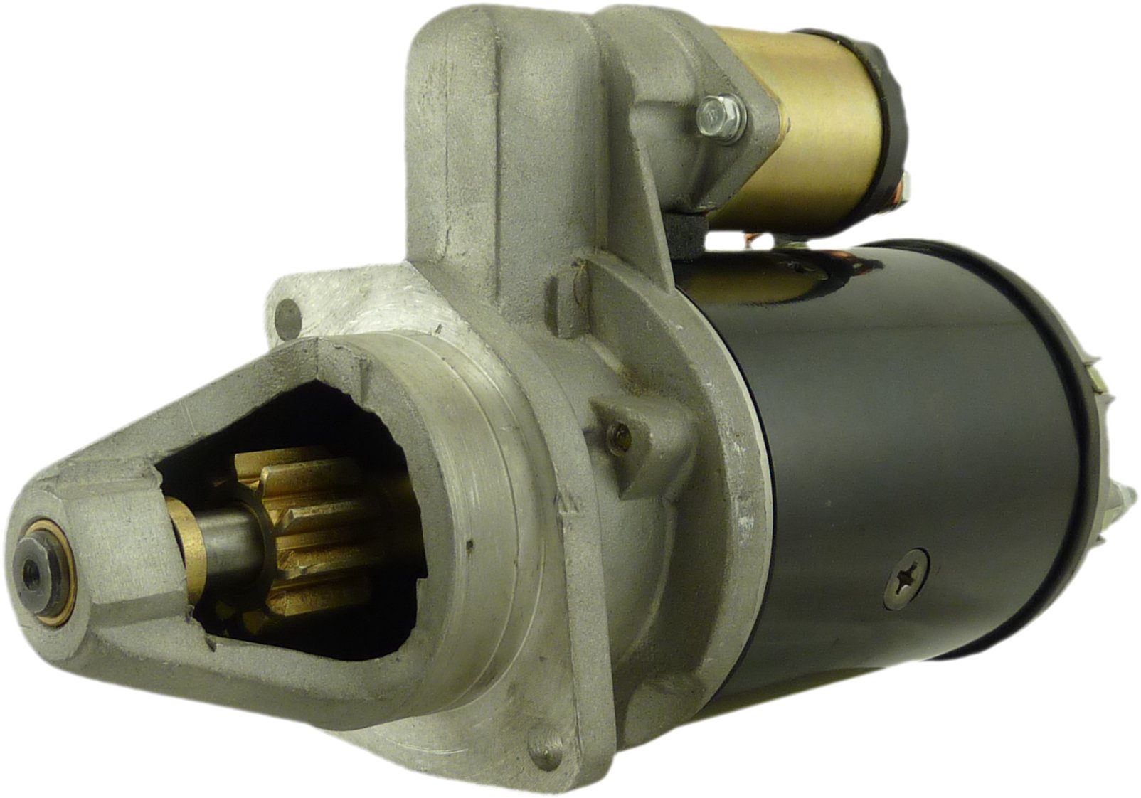 New Starter Compatible with Massey Ferguson MF-50 1970-1971 Case & International Tractors - Replaces 26336 26336A/F 26336H/R 26428 26433 537140R94 537140R96 104200A1 104200A1R B514002 260-62158 - Perfect for Agricultural & Industrial Equipment Repair and Maintenance