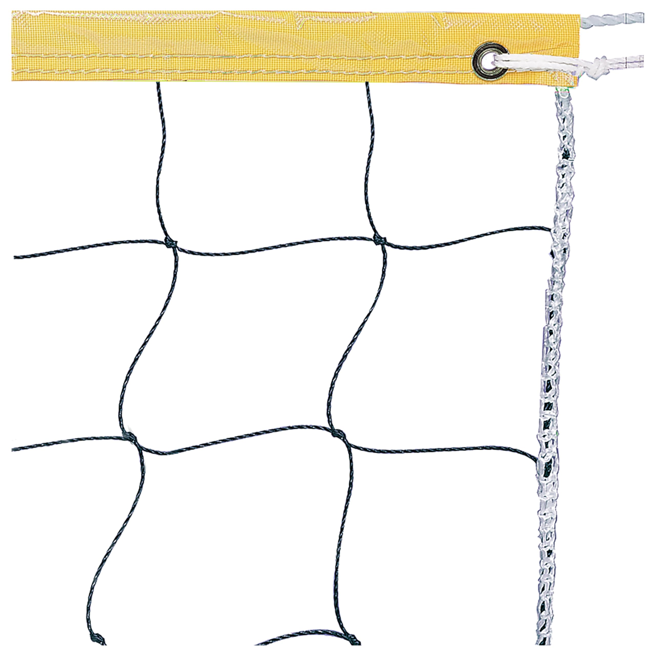 Champion Sports Vinyl Volleyball Nets - Durable Outdoor & Indoor Volleyball Net for Court, Beach, Backyard - Multiple Styles & Sizes Available