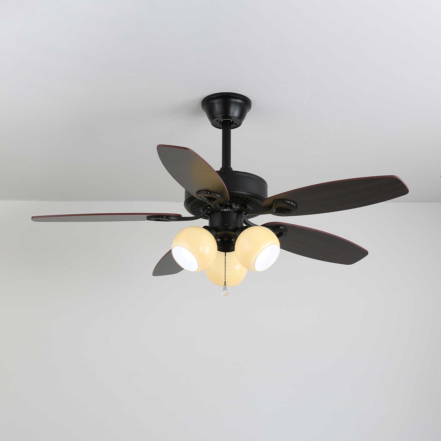 Calantha Bloom Ceiling Fan with Light Kit - Modern Flush Mount LED Ceiling Fan for Bedroom, Living Room, and Office - Energy Efficient Quiet Cooling Fan with Remote Control