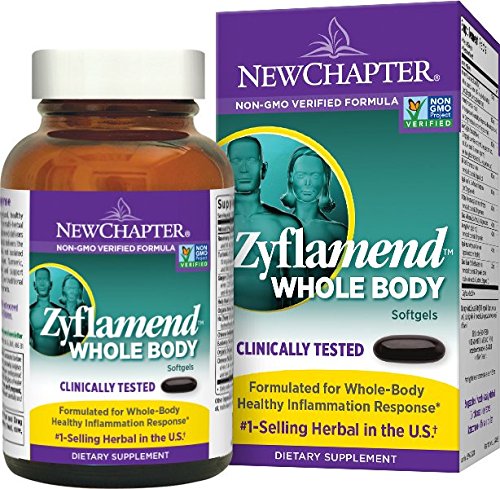 New Chapter Zyflamend Whole Body Support Supplement - 120 Capsules for Joint & Immune Health - Daily Wellness & Inflammatory Response Aid