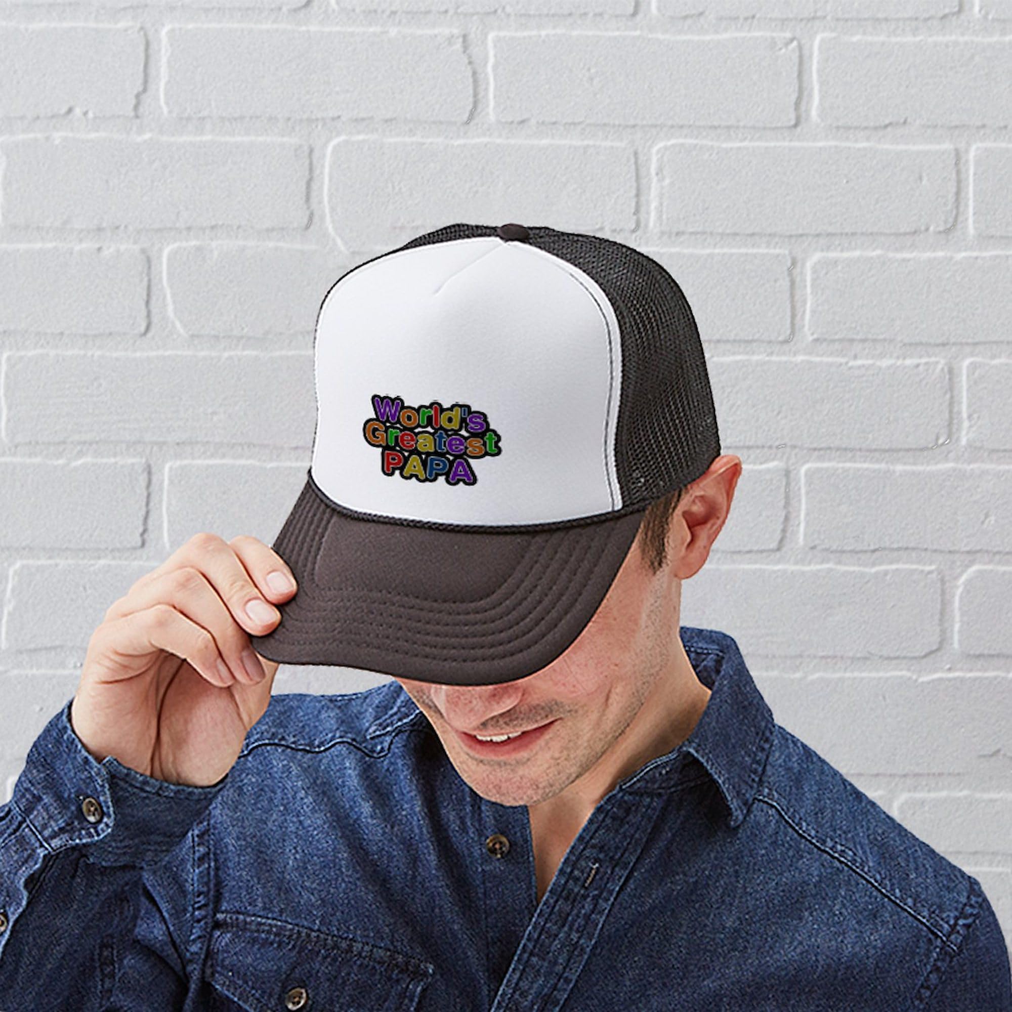 World's Greatest Dad Adjustable Snapback Trucker Hat - Perfect for Father's Day Gifts, BBQ Parties & Casual Outings