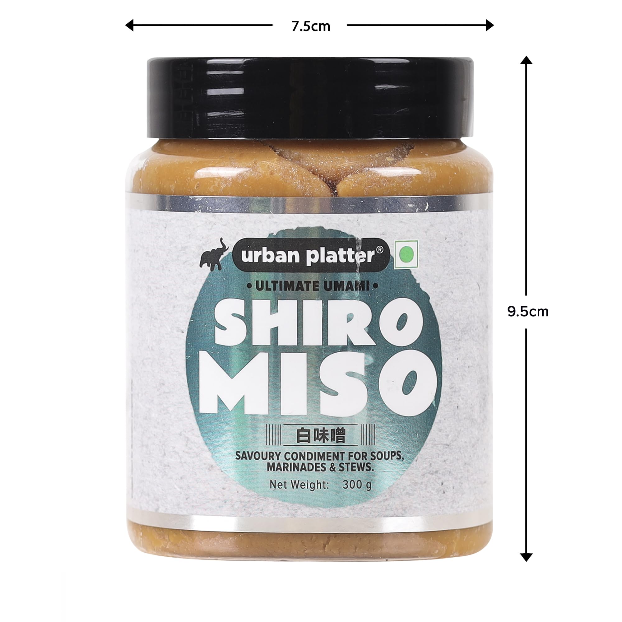 Urban Platter White Miso Paste 300g - Japanese Fermented Food for Soups, Ramen & Marinades