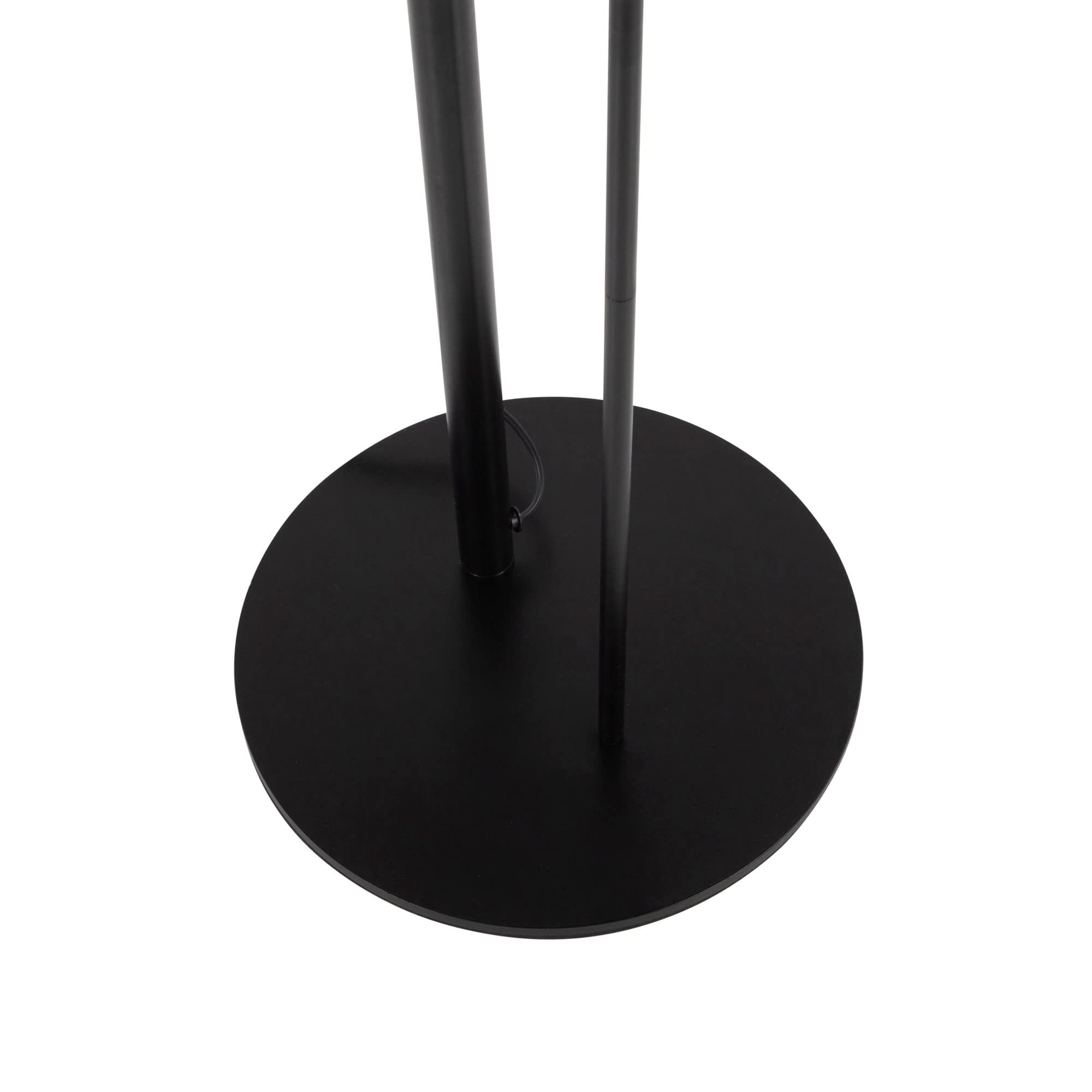 Modern Shadow Floor Lamp - Adjustable White & Black Standing Lamp for Living Room, Bedroom, Office - Tall Corner Lighting with Dimmable LED - Perfect for Reading, Relaxing & Home Decor