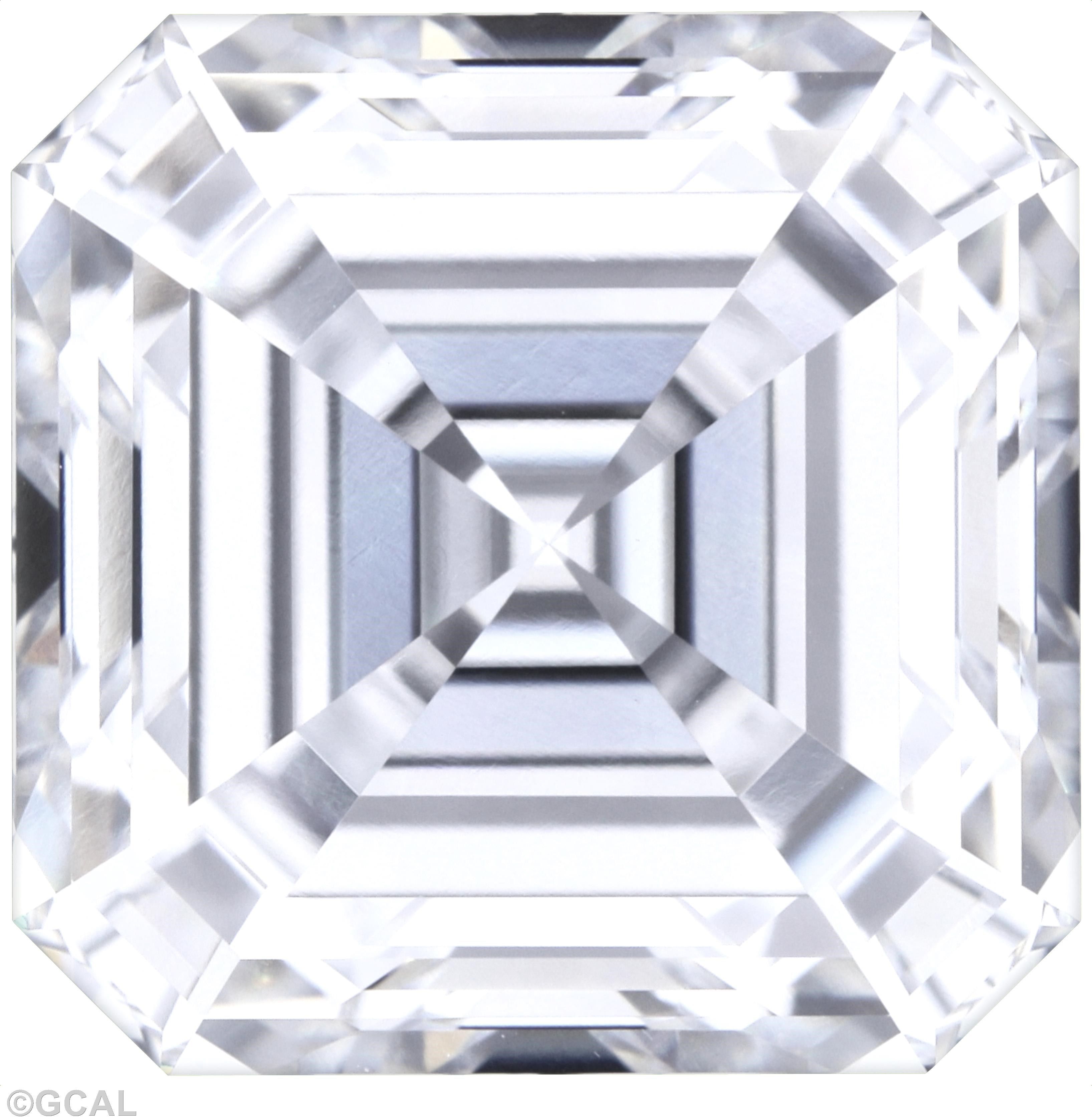 2.55 Carat D Color VVS1 Clarity Asscher Cut Lab-Grown Diamond - Perfect for Engagement Rings & Luxury Jewelry