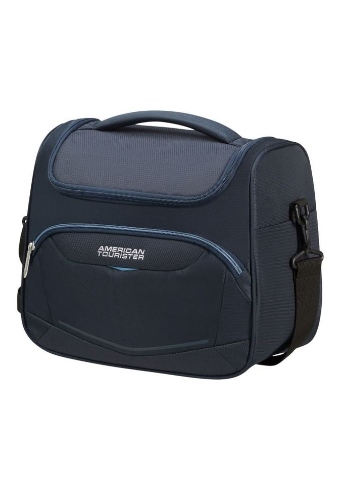 American Tourister Summerride Large Toiletry Bag for Travel - Waterproof Cosmetic Makeup Organizer with Multiple Pockets, Perfect for Vacation, Gym & Weekend Getaways