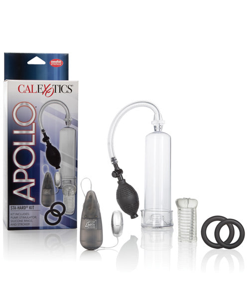 Apollo Penis Pump Kit for Men - Black | Male Enhancement Device for Improved Performance & Stamina | Perfect for Home Use & Couples Therapy