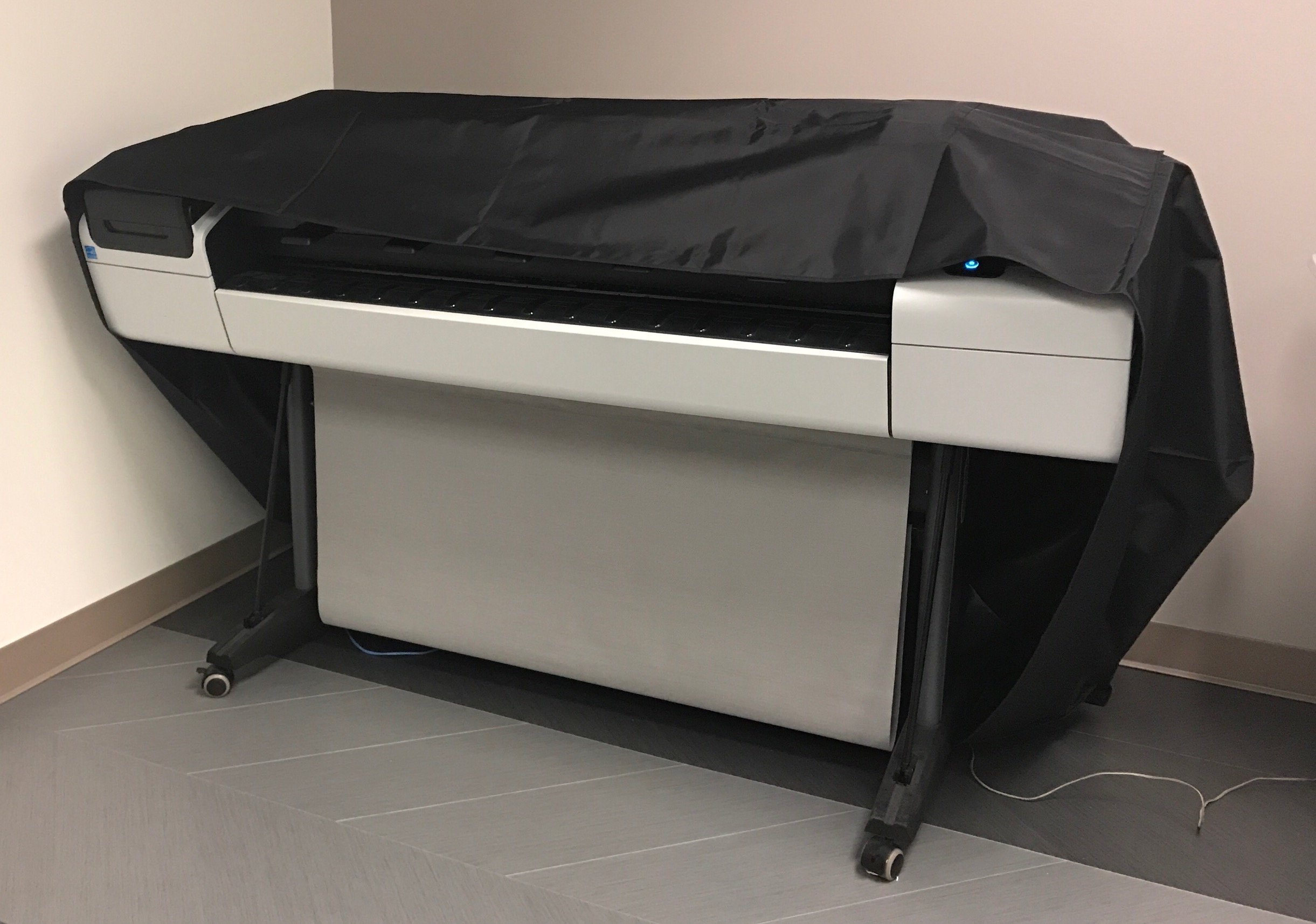 Comp Bind Technology Anti-Static Dust Cover for Epson SureColor P20000 Printer - 95''W x 39''D x 46'H Black Nylon Protective Cover for Studio & Office Use