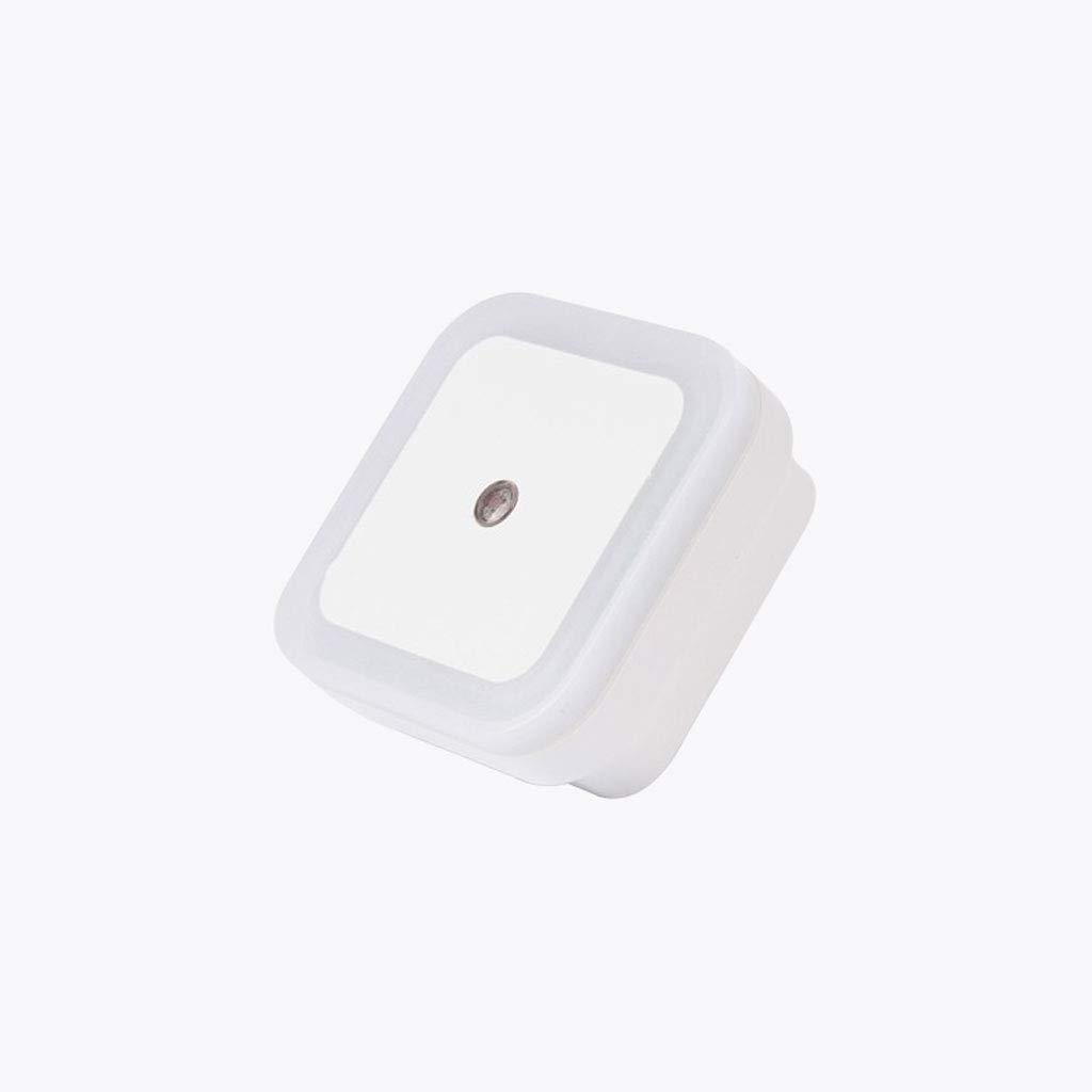 Energy-Saving LED Wall Sconces for Bedroom - Modern Square White Light Indoor Wall Lamps with Motion Sensor - Perfect for Bedroom, Hallway, and Living Room Lighting