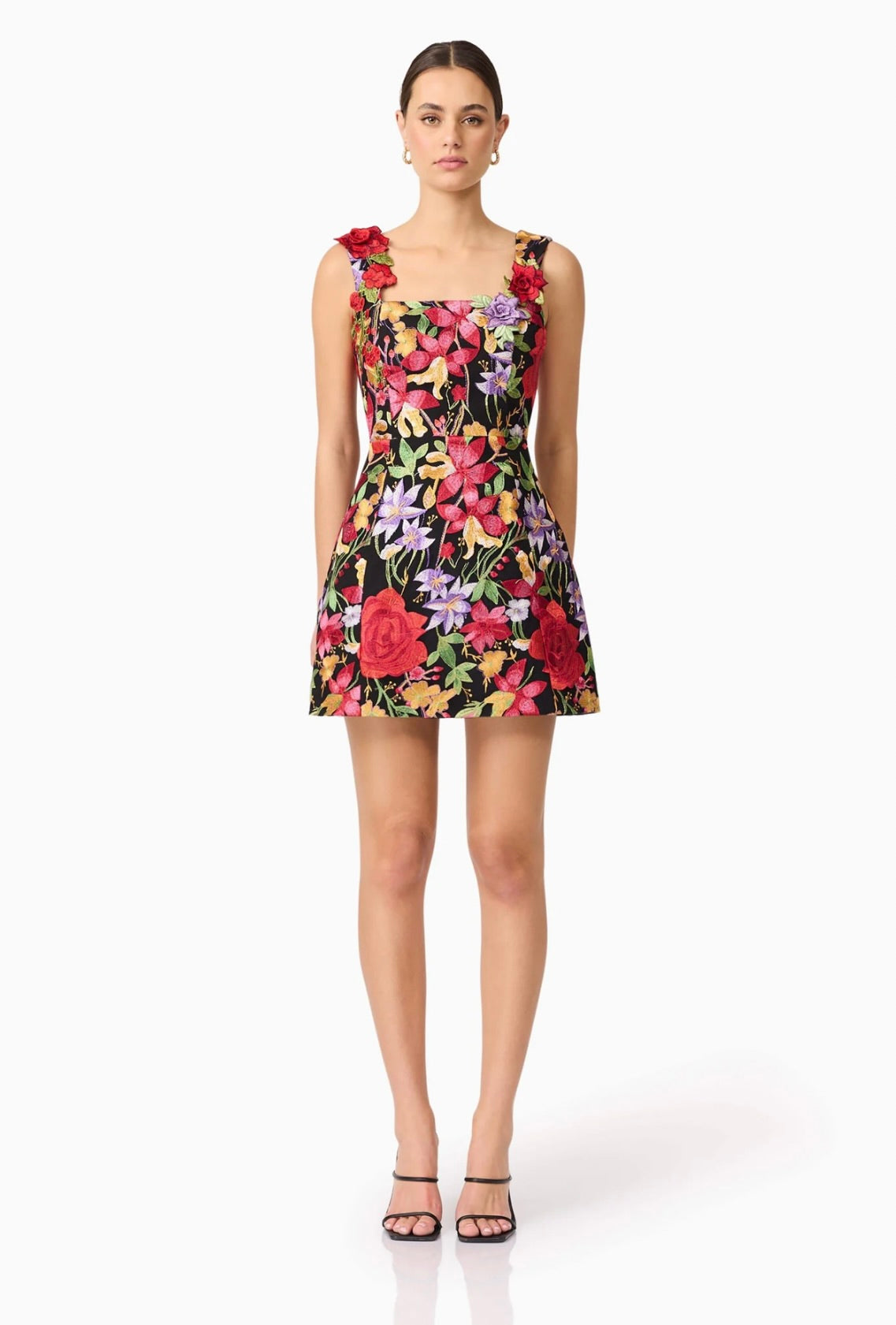 Talia Mini Dress - Women's Sexy Short Sleeve Party Cocktail Dress for Night Out, Date Night & Club Wear | Flattering Bodycon Fit & Stretchy Fabric