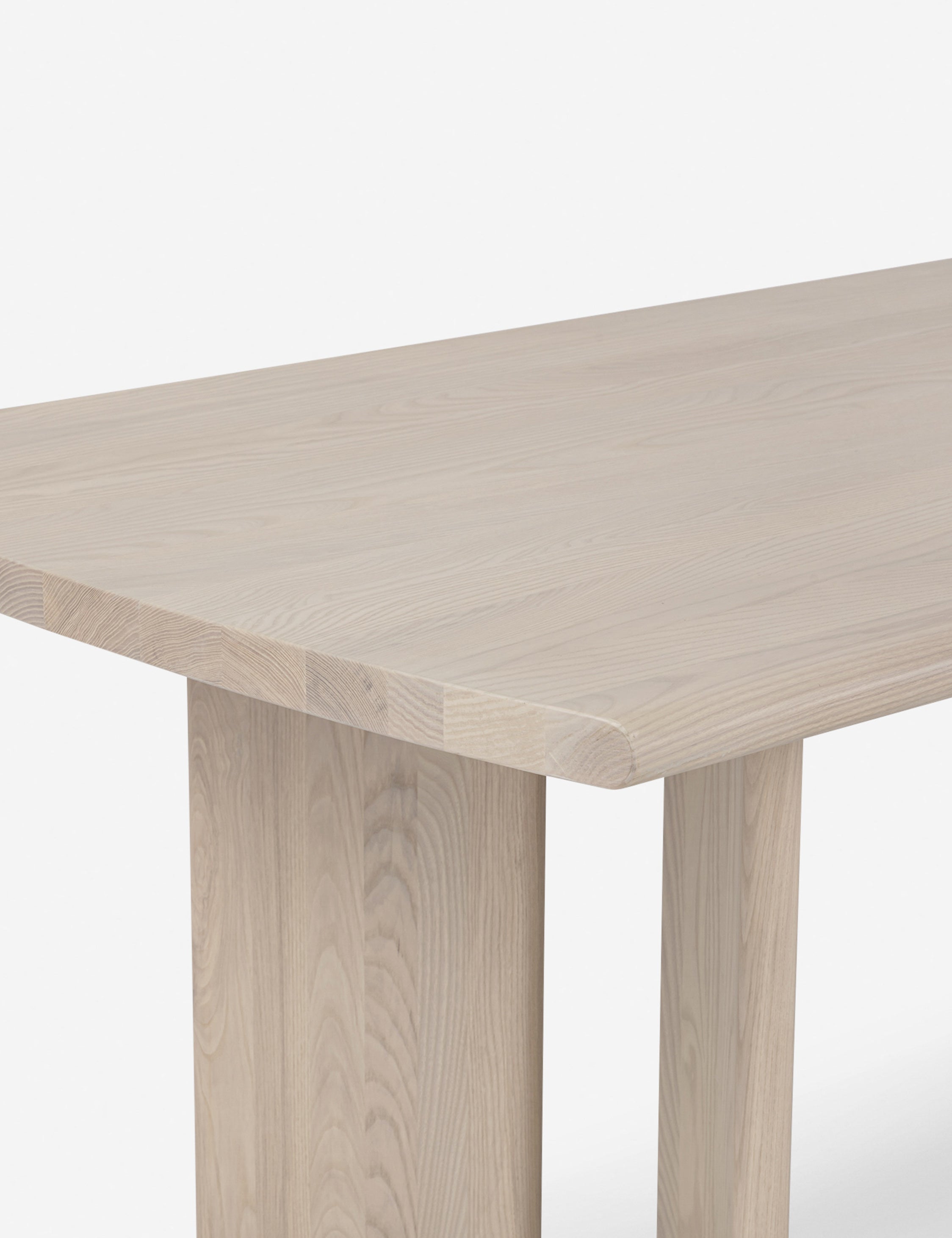 Sun at Six Crest Dining Table - Modern Solid Wood Dining Table for Kitchen & Dining Room - Perfect for Family Gatherings & Dinner Parties