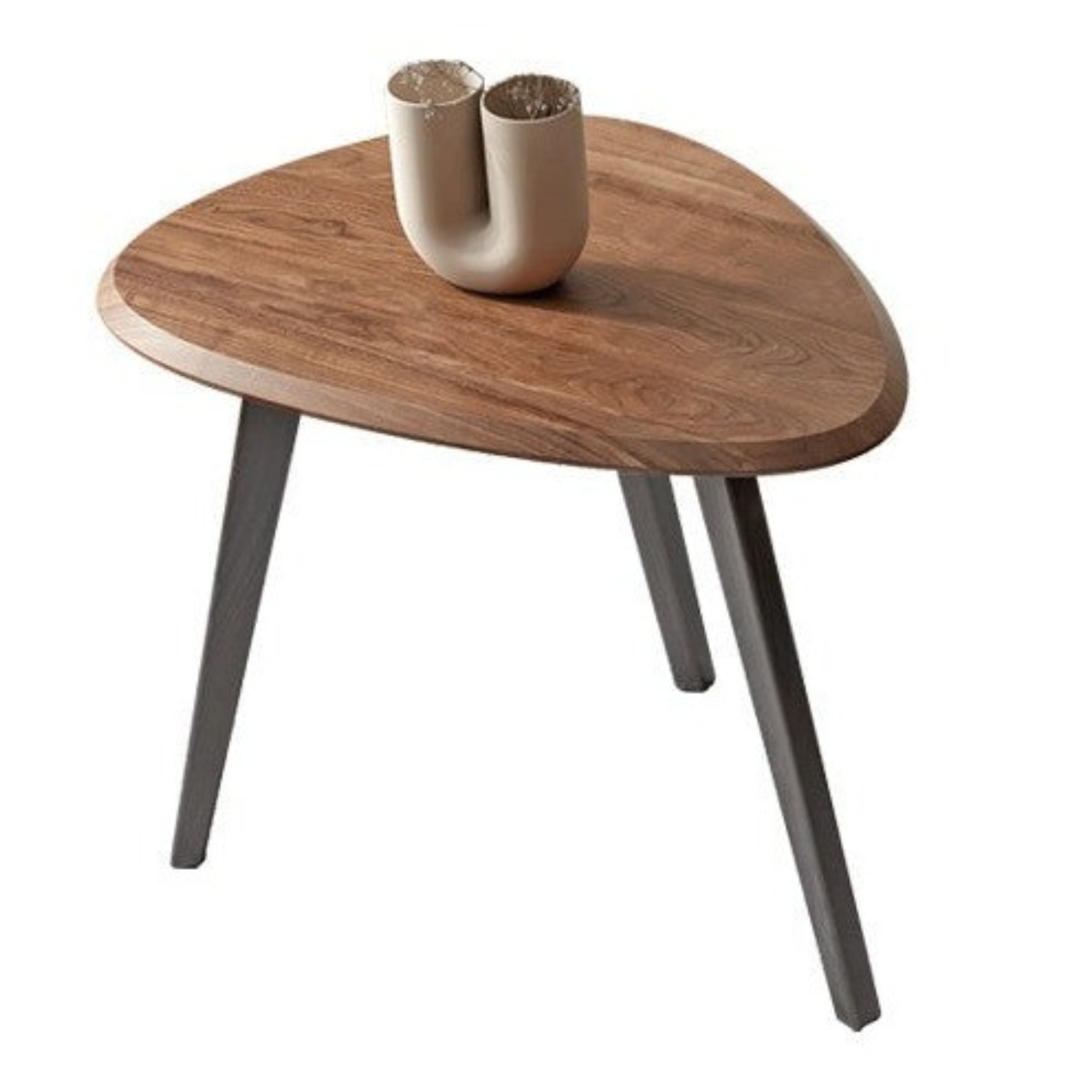 Solid Black Walnut Wood Coffee Table - Handcrafted Modern Living Room Furniture for Home Decor & Entertaining