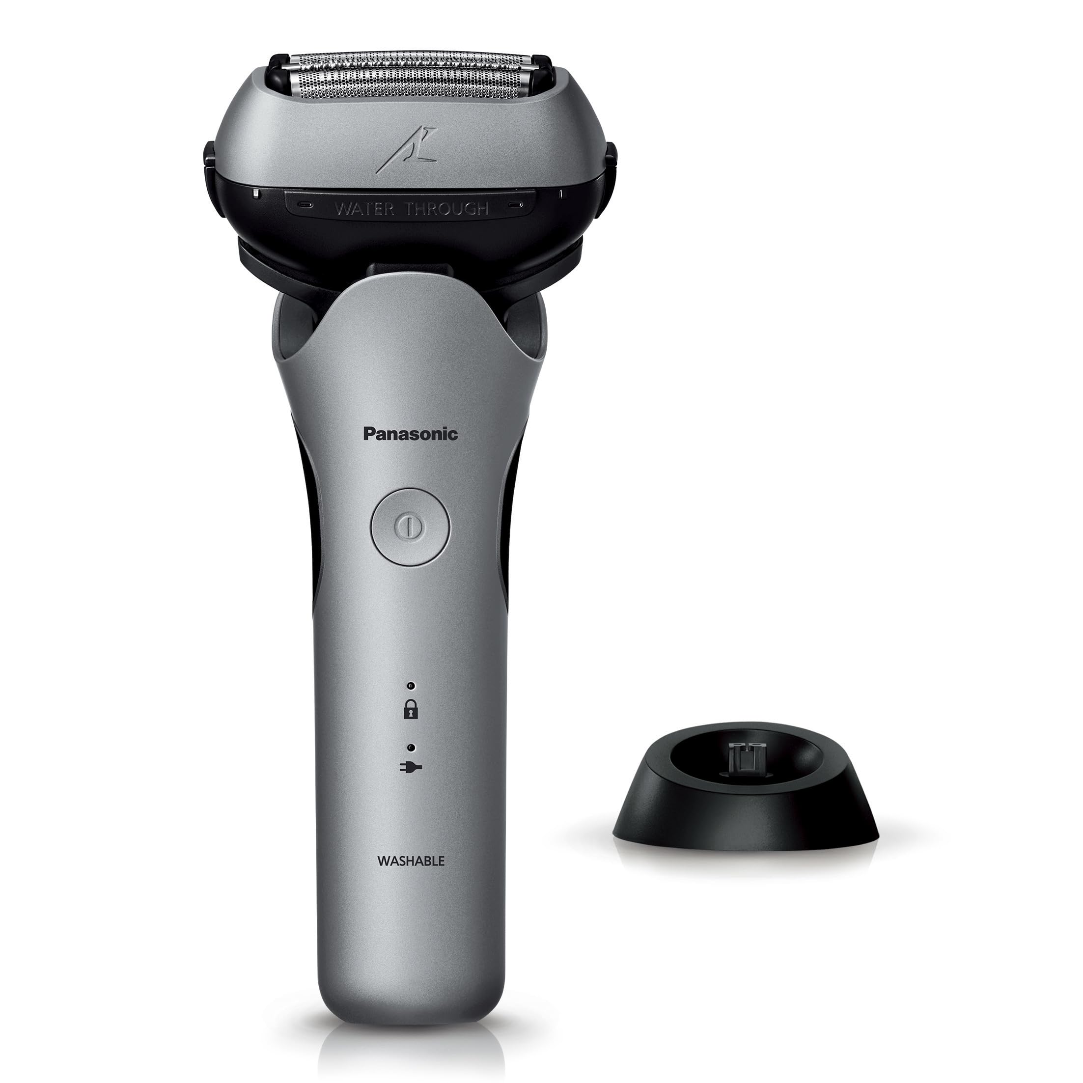Panasonic ES-LT6Q-S Men's Electric Shaver - 3 Blade LAMDASH Technology with Charging Stand - Premium Silver Japanese Import (2023 Model) - Perfect for Travel & Daily Grooming