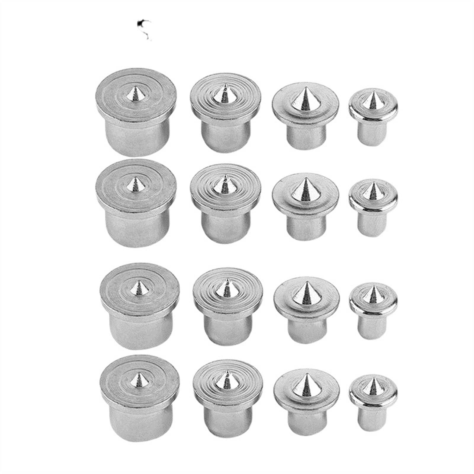 Kigauru 16-Piece Dowel Drill Bit Set - 6mm/8mm/10mm/13mm Center Points for Woodworking - Premium Wood Drill Bits & Tenon Center Pins - Perfect for Cabinet Making, Furniture Assembly, and DIY Wood Projects