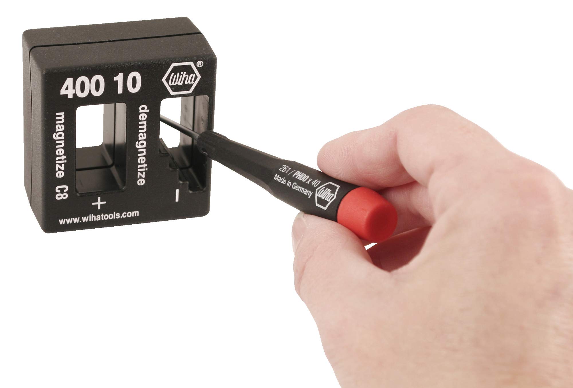 Klein Tools MAG2 & Wiha 40010 Magnetizer Set for Screwdrivers & Tools - Workshop Essential