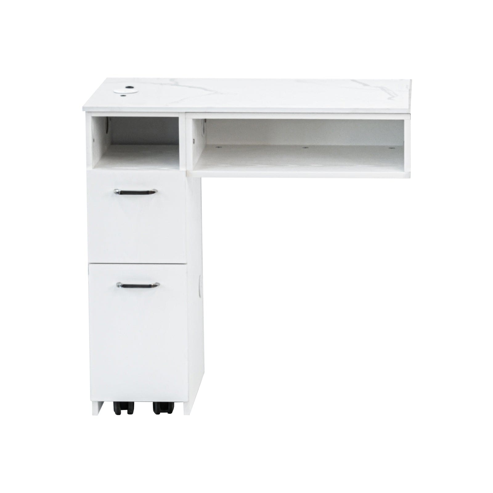 AVIGNON Professional Manicure Table Extender - Adjustable Nail Salon Workstation for Pedicures & Gel Extensions - Perfect for Home & Salon Use