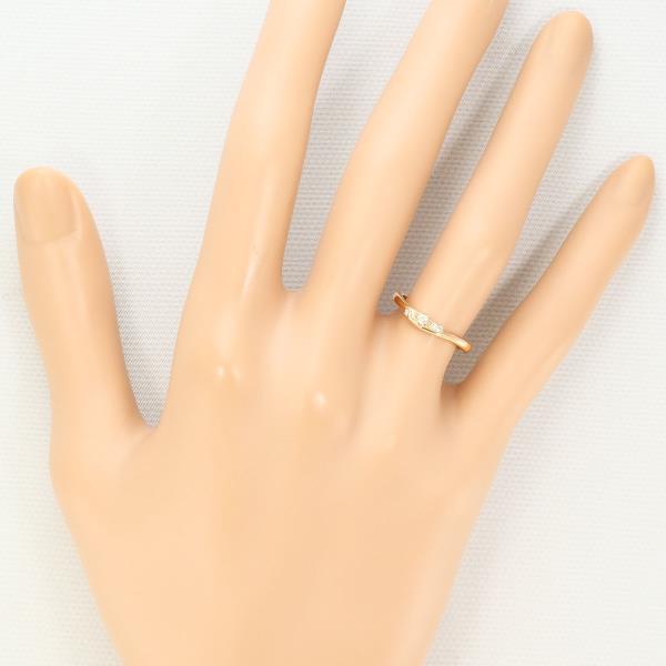 4℃ K10PG Diamond Ring - 10K Rose Gold Princess Cut Solitaire Engagement Ring for Women - Perfect for Proposals, Anniversaries & Special Occasions