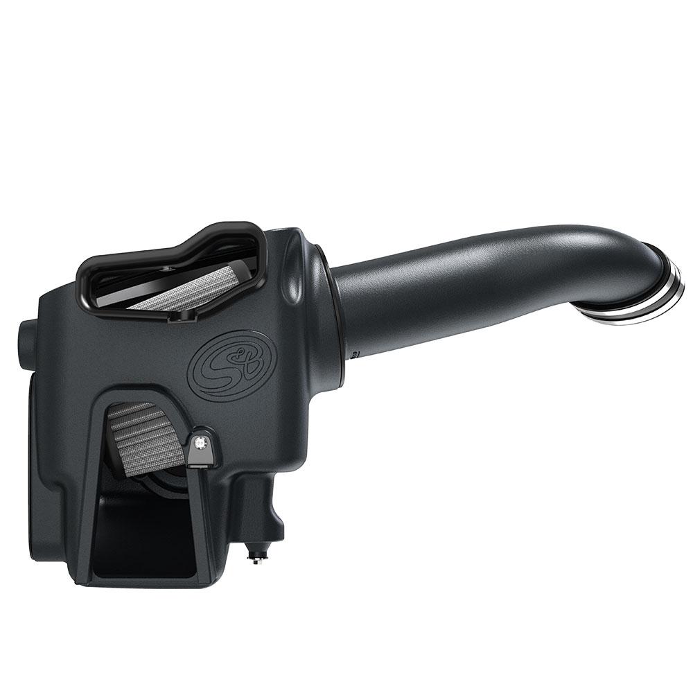 S&B Cold Air Intake Kit for 2020-2024 Ford Powerstroke 6.7L Diesel - Improved Performance & Fuel Efficiency for Towing & Off-Road Adventures