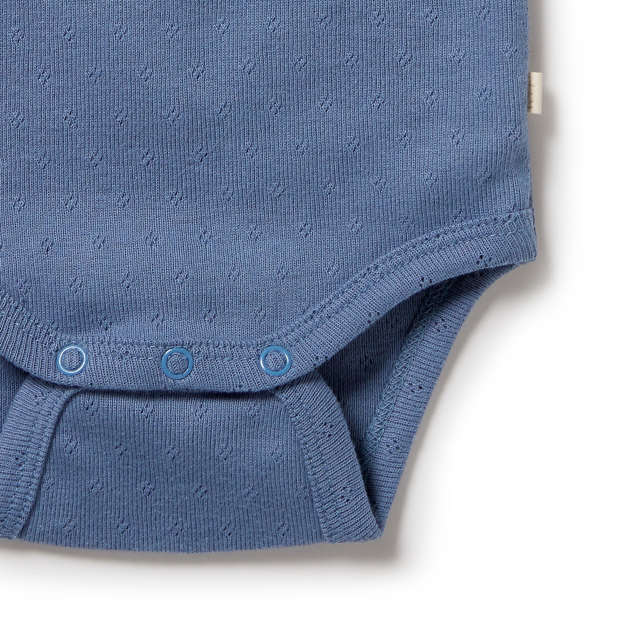 Organic Pointelle Singlet Bodysuit for Babies - Soft Cotton Onesie with Snap Closure - Perfect for Newborns, Infants & Toddlers - Ideal for Playtime, Sleepwear and Everyday Outfits