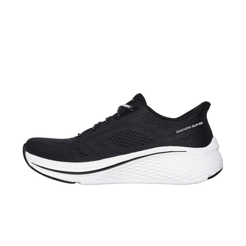 SLIP INS: MAX CUSHIONING ELITE 2.0 Running Shoes - Black/White (129644/BKW) - Perfect for Marathon Training & Everyday Jogging