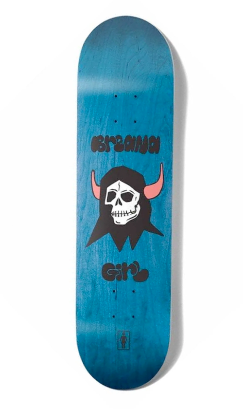 WR43 Good Time Goth Breana Geering Skateboard Deck 8.0in - Perfect for Street Skating & Punk Style Rides