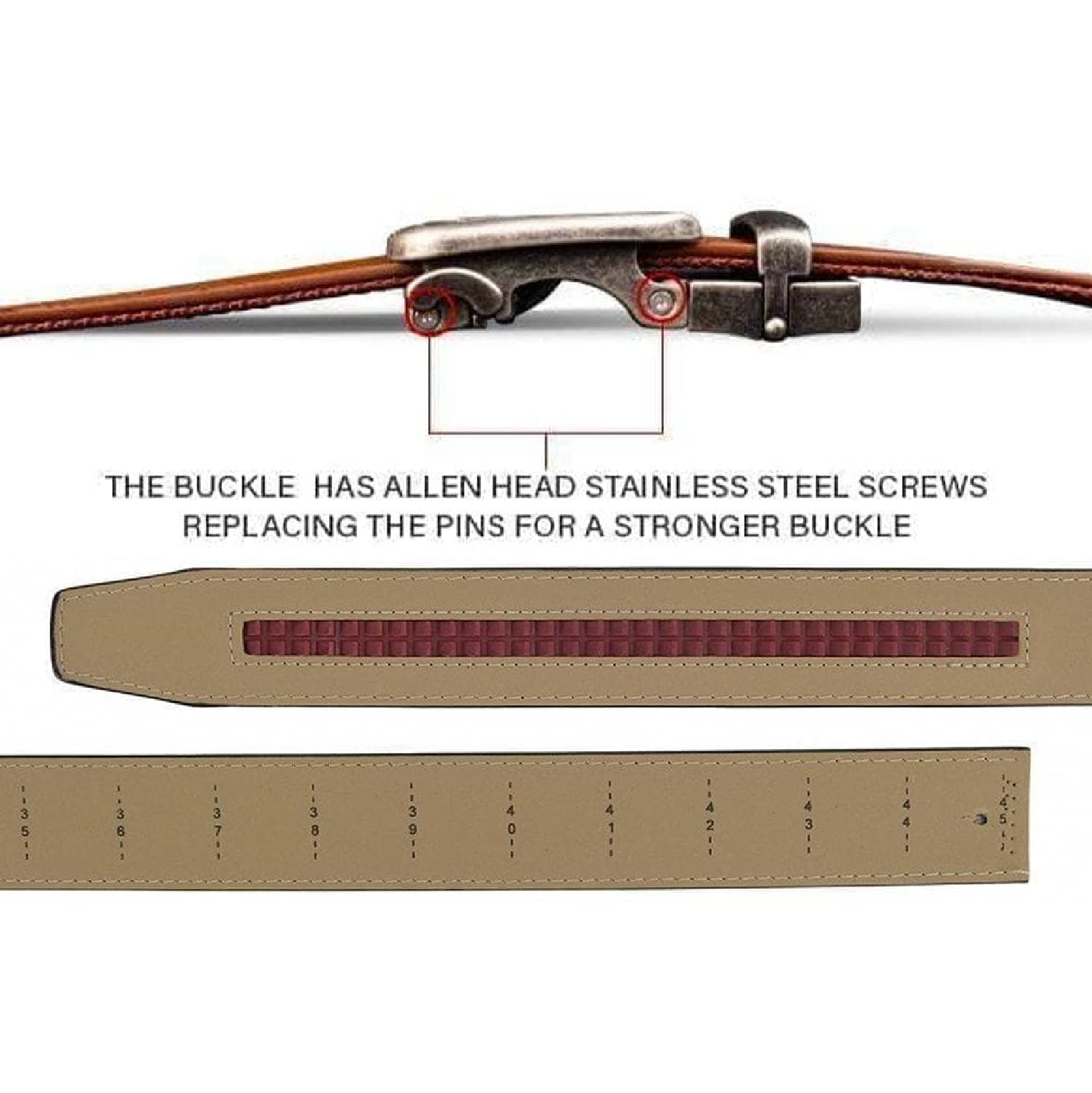 Nexbelt Tactical Ratchet EDC Rogue Gun Belt for Men - Adjustable OWB/IWB CCW Belt up to 50