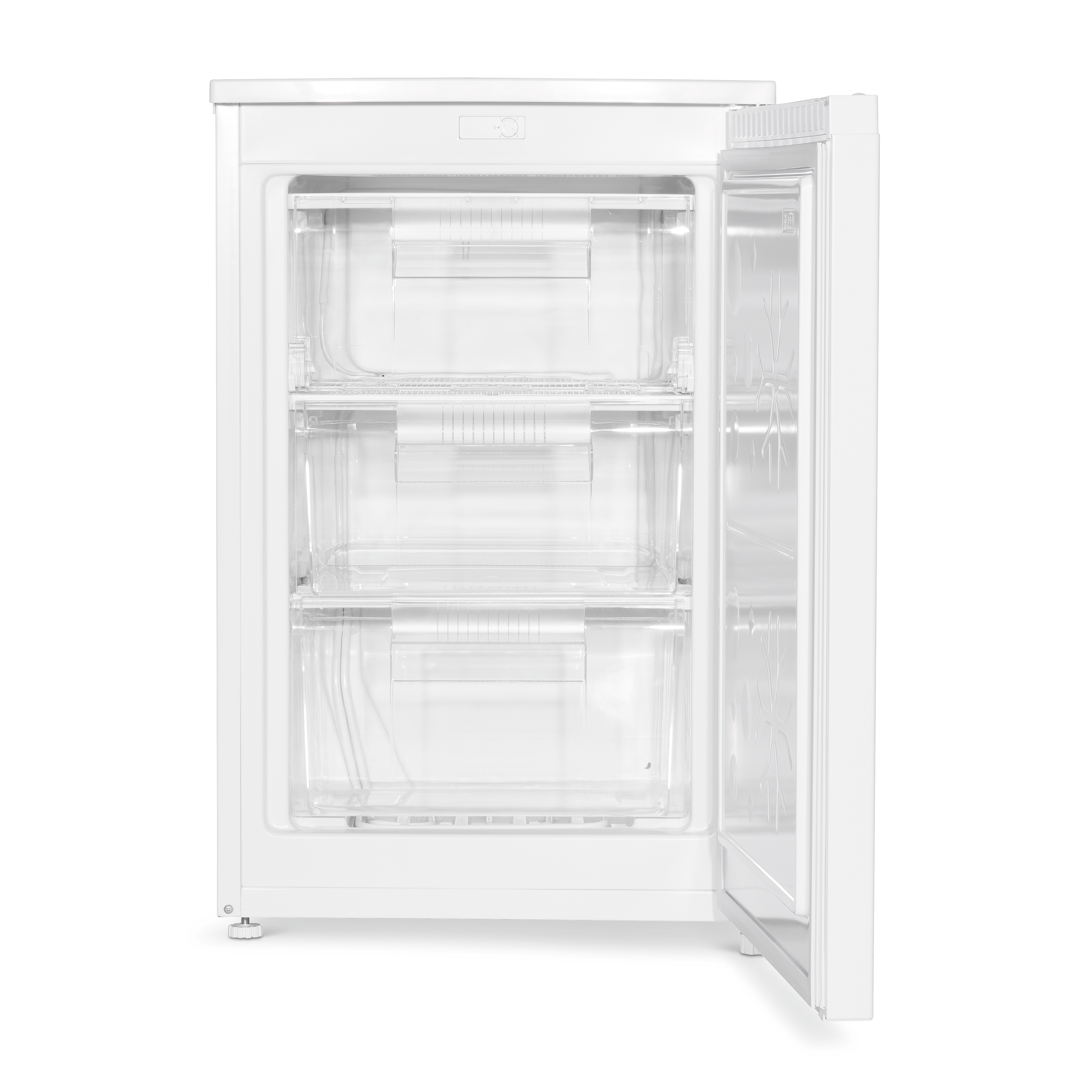 Baridi 55cm Undercounter Freezer with Adjustable Thermostat, 4 Star Energy Rating, 85L Capacity, White - Perfect for Home, Kitchen, Restaurant & Commercial Use - Model DH250