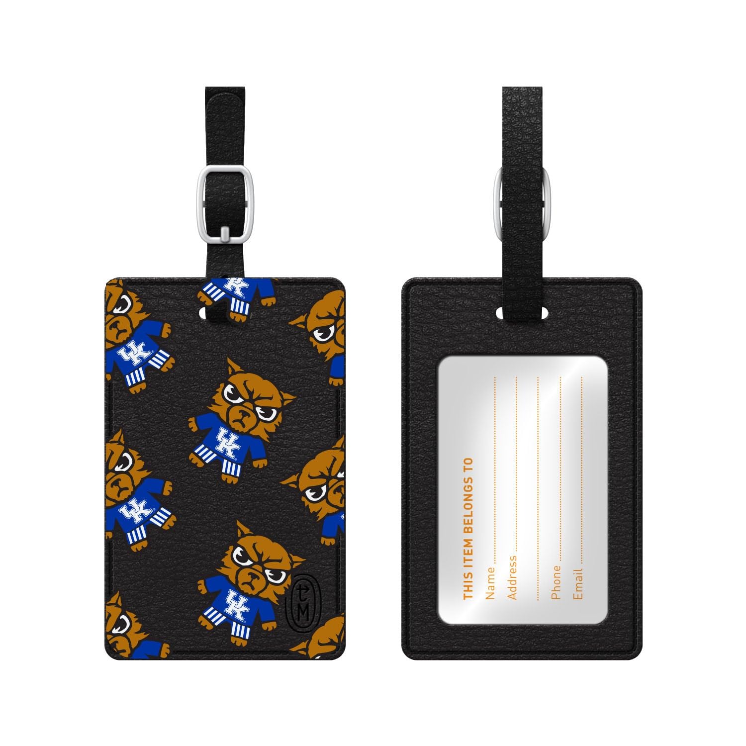 University of Kentucky Tokyodachi Classic Luggage Tag - Durable Personalized Travel ID for Suitcases & Backpacks - Perfect for College Students, Alumni & Travel Enthusiasts