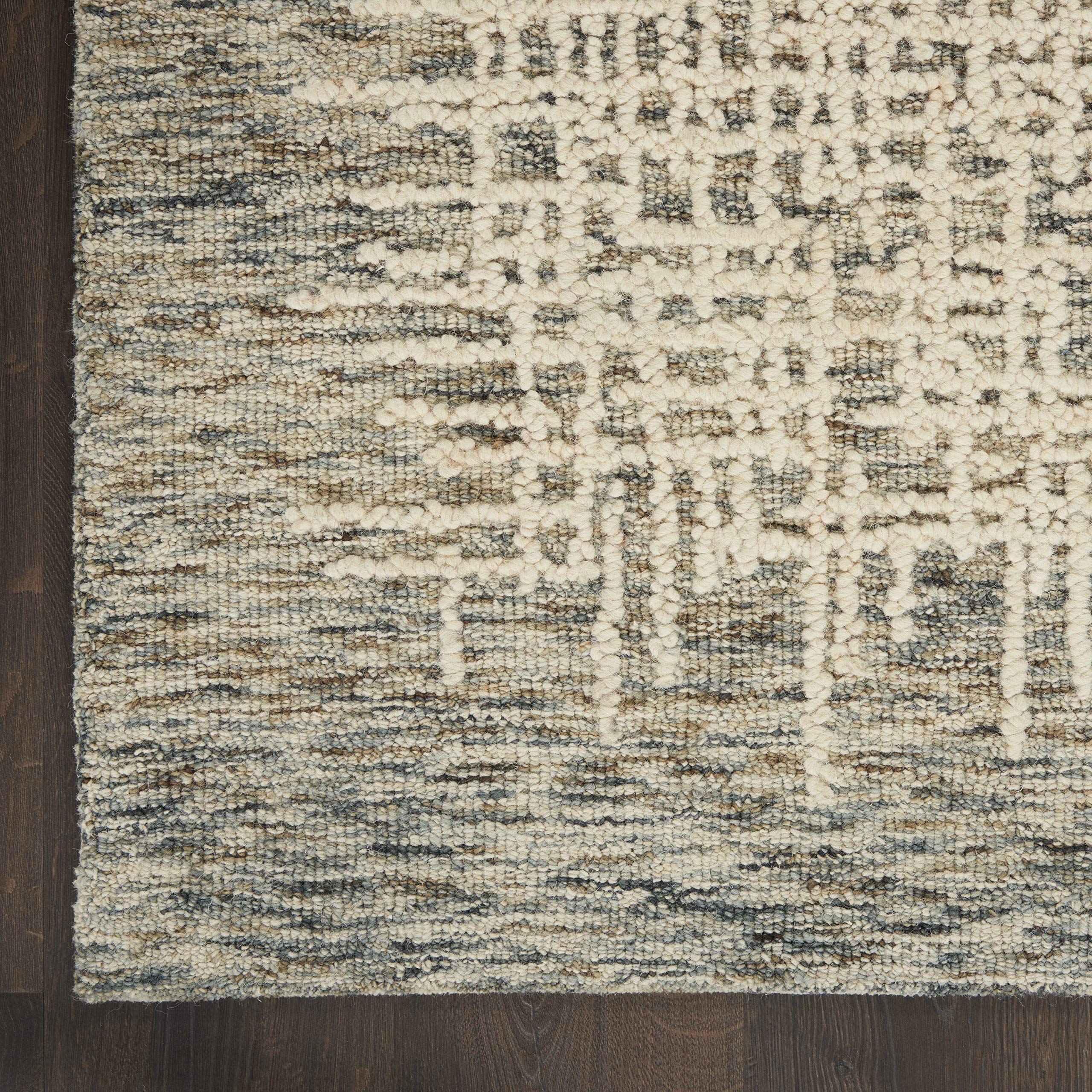 Nourison Vail Rustic Ivory/Multi 2'3