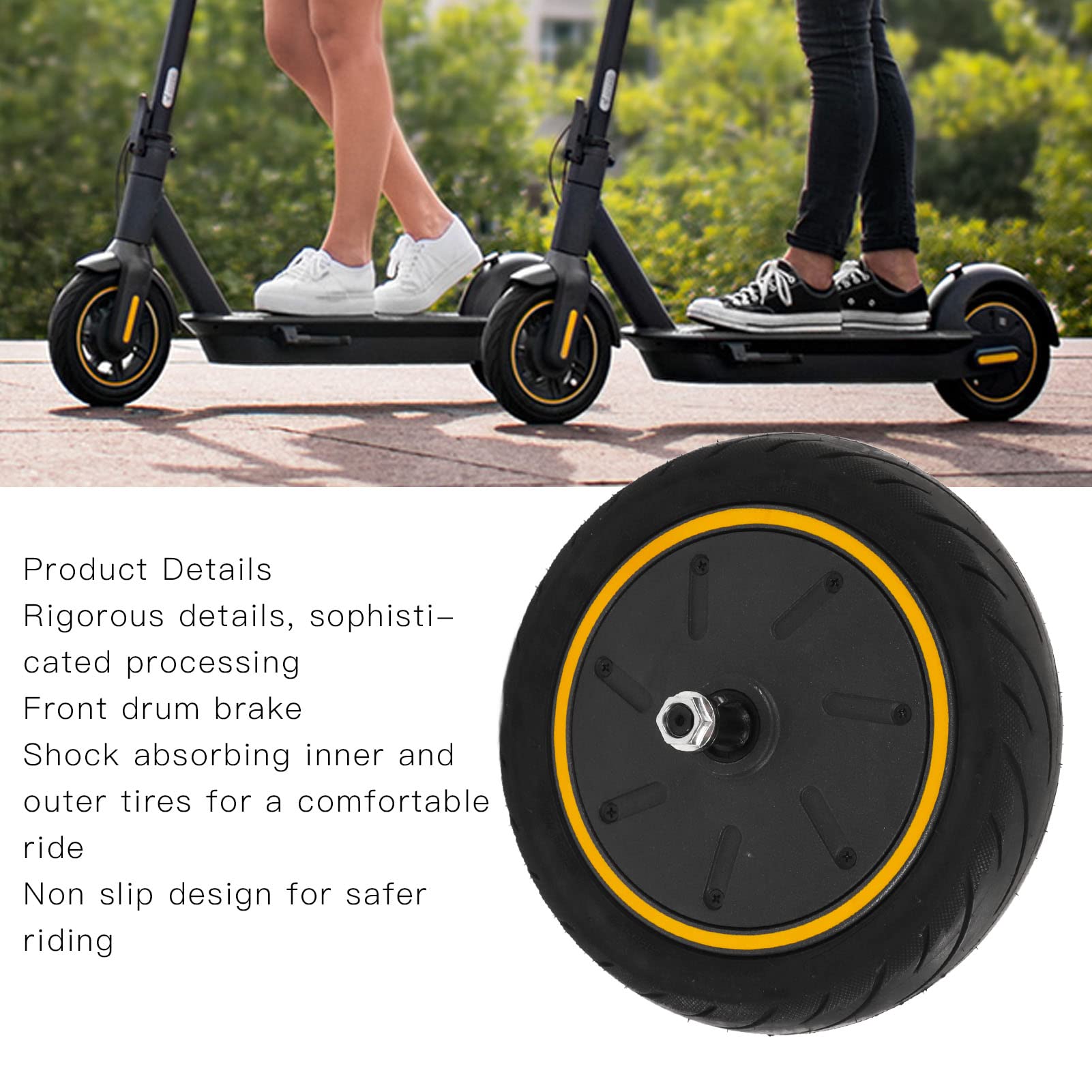 350W Electric Scooter Hub Motor - Rear Wheel Drive Replacement for MAX G30 Folding E-Scooter | Perfect for Commuting, Campus Travel & Last-Mile Transportation