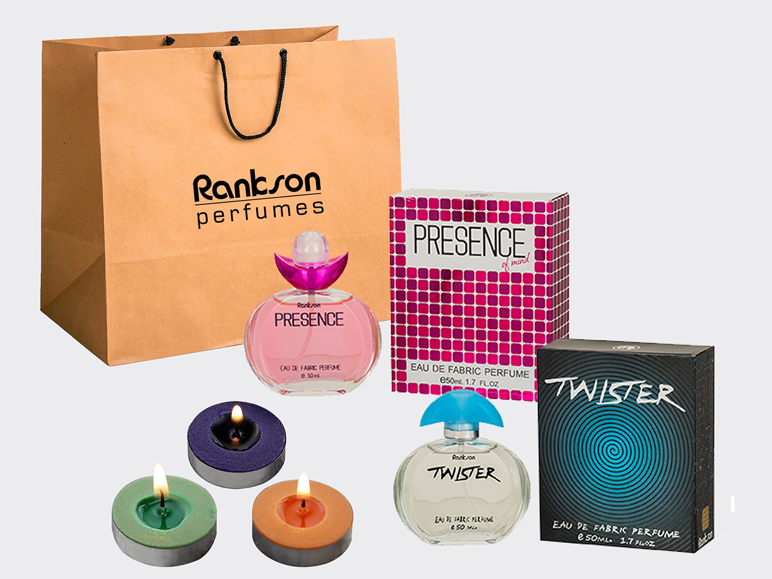 Diwali Gift Set - PRESENCE OF MIND & TWISTER Eau De Perfume (50ml Each, Pack of 2) | Premium Fragrance Duo for Festive Gifting, Special Occasions & Daily Wear