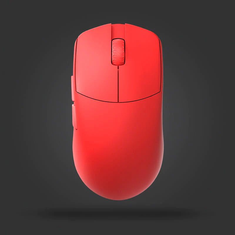 Lamzu Maya Wireless Gaming Mouse - Imperial Red (4K Compatible) | Lightweight Ergonomic Design for FPS, MOBA & Esports | PC & Mac Gaming Accessories